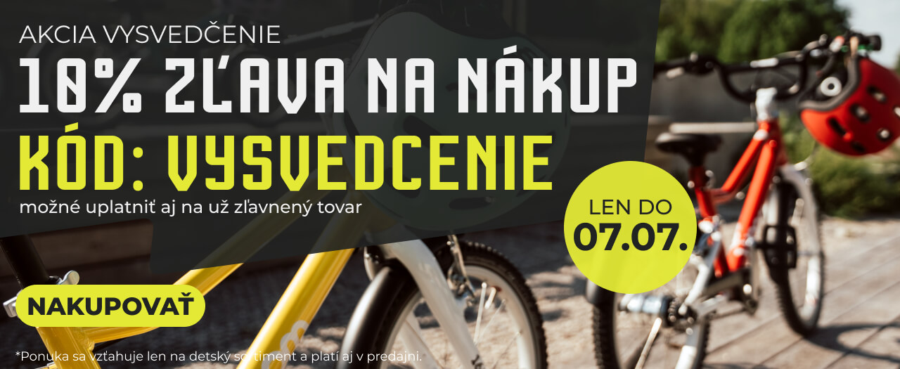 Zľavový kód 'VYSVEDCENIE'